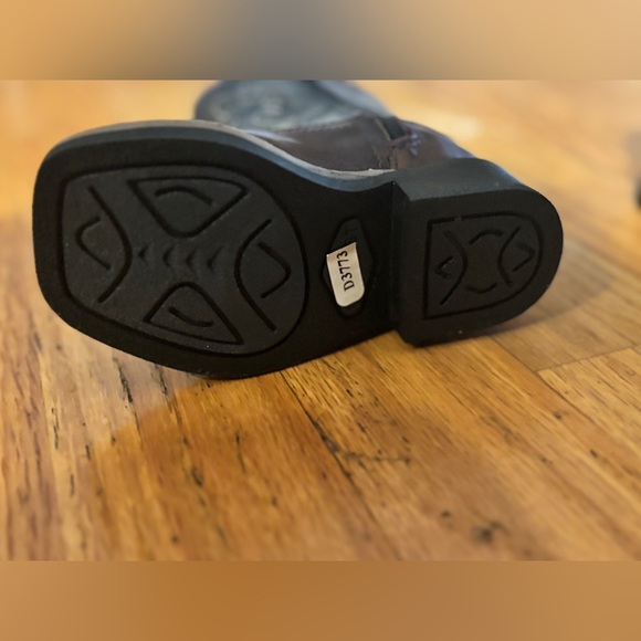 Old West luxury, finest genuine leather cowboy boots, size 4 - Picture 7 of 14